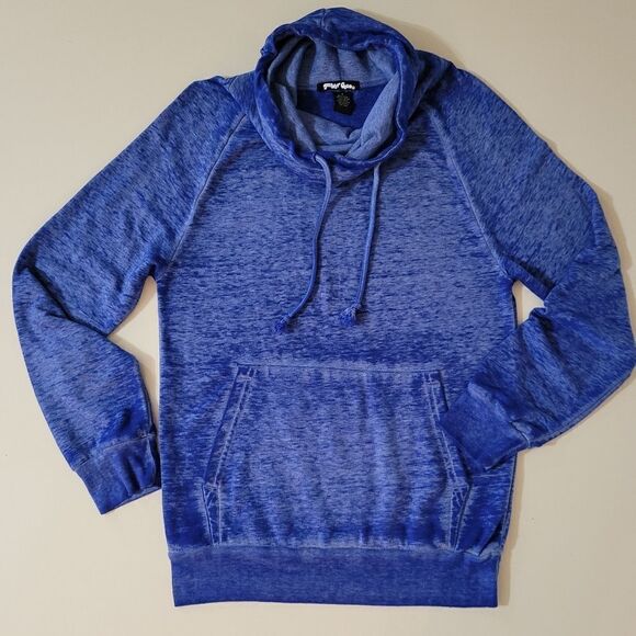 Macy's Planet Gold Cowl Neck Sweatshirt - Picture 1 of 9